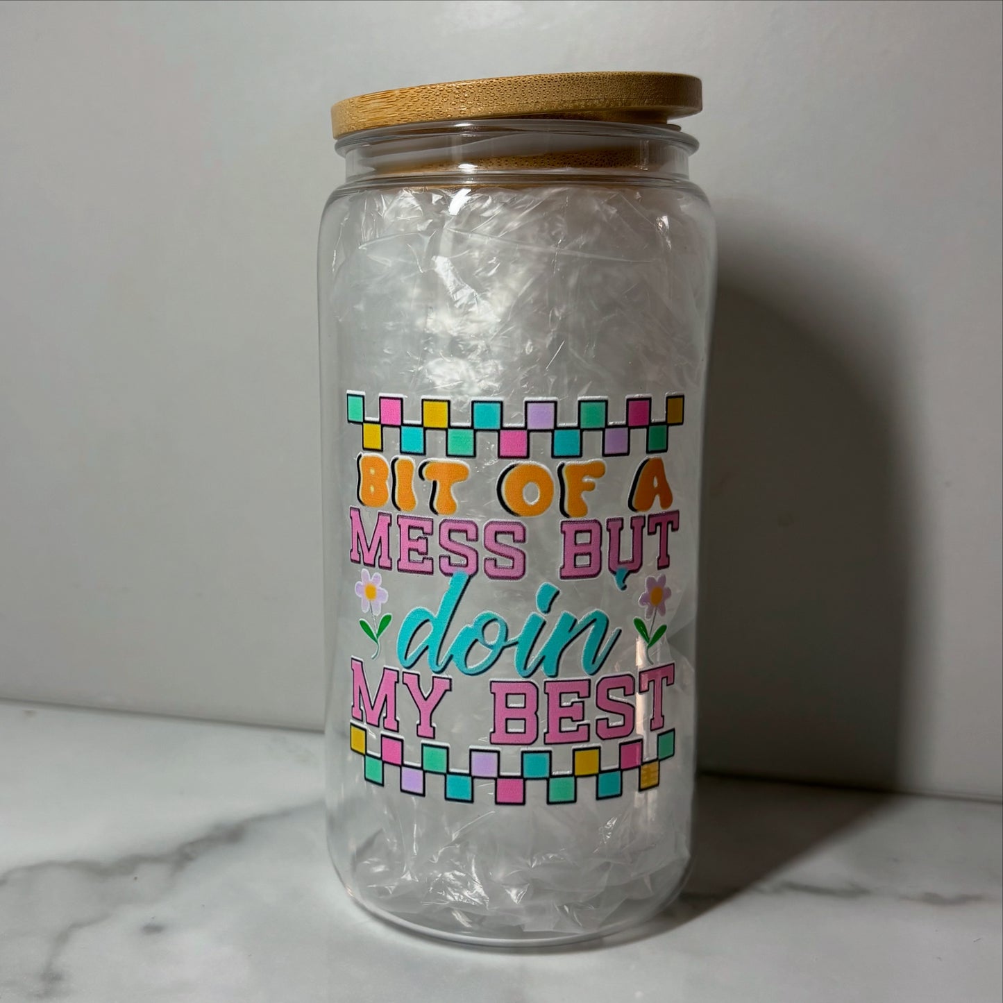 Positivity tumbler